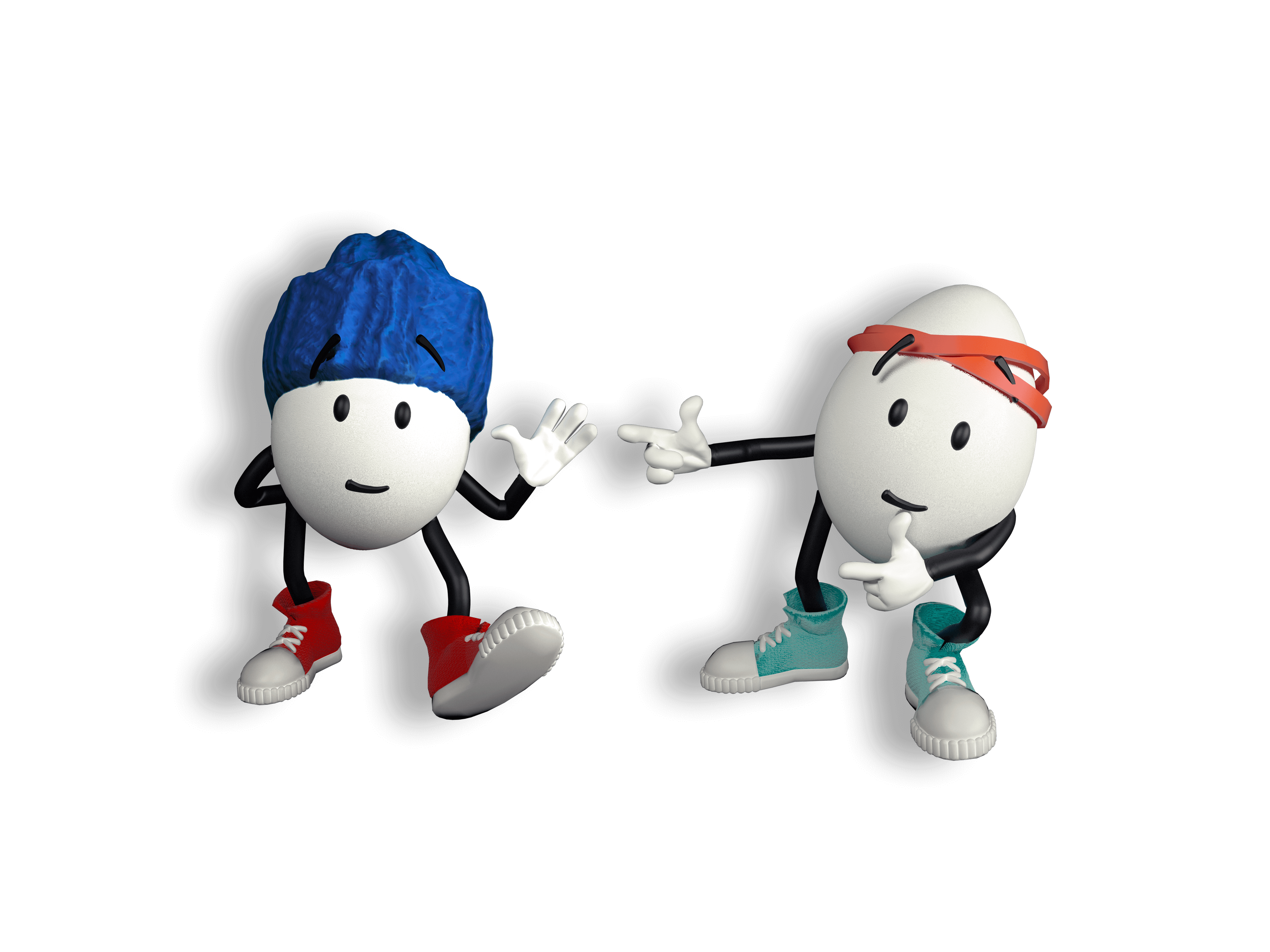 Migräne-Ei und Spannungskopfschmerz-Ei